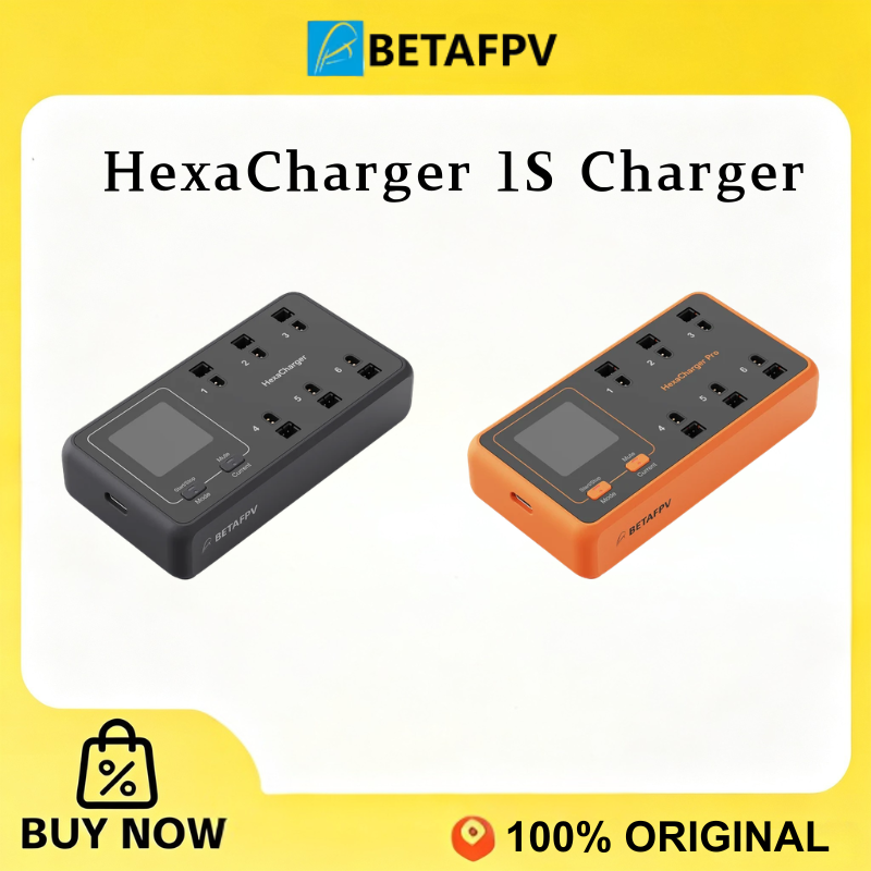 Fpv Drone Charger - BETAFPV เครื่องชาร์จแบตเตอรี่ 1S 6 พอร์ต รุ่น