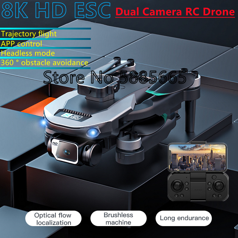 โดรนบังคับระยะไกล กล้องคู่ 8K  - Fpv Drone Charger บทวิจารณ์และราคา